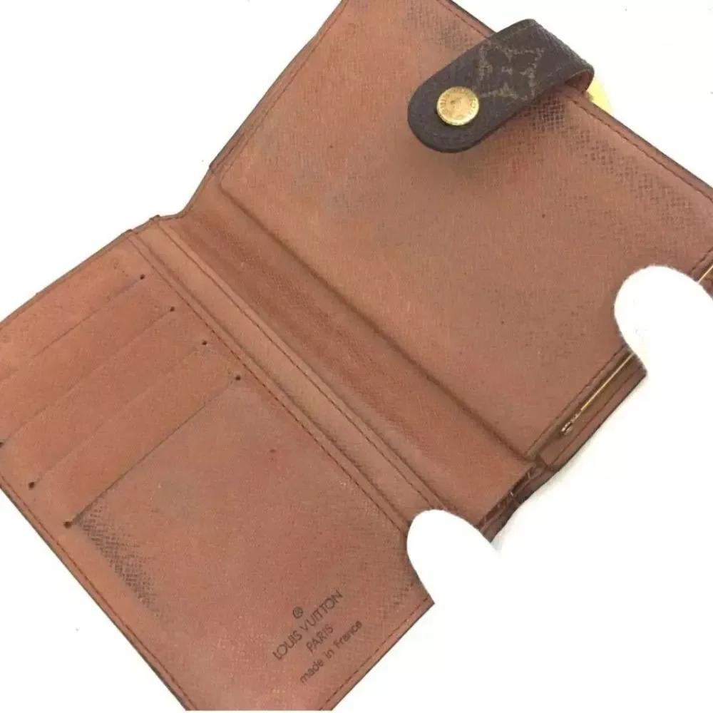 Louis Vuitton Monogram Porte Monnaie Billets Viennois Bifold Wallet MI0958.